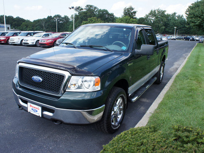 ford f 150 2006 green xlt gasoline 8 cylinders 4 wheel drive automatic with overdrive 08753