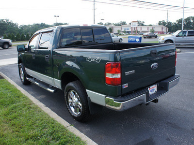 ford f 150 2006 green xlt gasoline 8 cylinders 4 wheel drive automatic with overdrive 08753