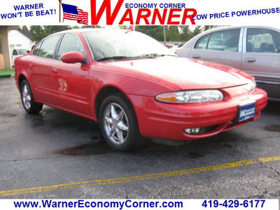 oldsmobile alero 1999 red sedan gls gasoline v6 front wheel drive automatic 45840