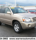 toyota highlander 2004 gold suv gasoline 4 cylinders front wheel drive automatic with overdrive 45840