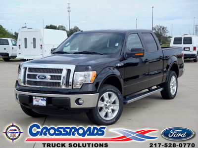 ford f 150 2011 black lariat flex fuel 8 cylinders 4 wheel drive automatic 62708