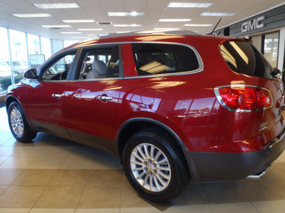 buick enclave 2012 red leather gasoline 6 cylinders front wheel drive automatic 28557