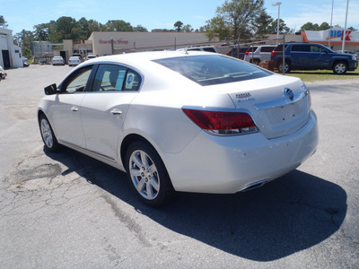 buick lacrosse 2012 white sedan premium 1 6 cylinders front wheel drive automatic 28557