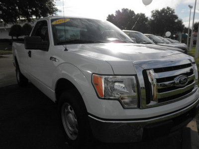 ford f 150 2010 white xl gasoline 8 cylinders 2 wheel drive automatic 34474