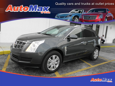 cadillac srx 2011 gray luxury collection gasoline 6 cylinders front wheel drive automatic 34474
