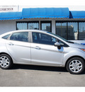 ford fiesta 2011 silver sedan se gasoline 4 cylinders front wheel drive automatic 90004