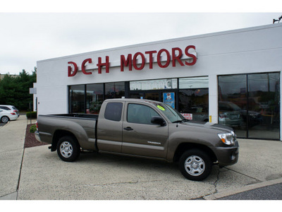 toyota tacoma 2011 dk  green gasoline 4 cylinders 2 wheel drive automatic 07724