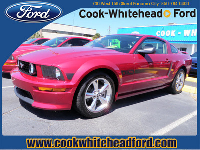 ford mustang 2007 dk  red coupe gt premium gasoline 8 cylinders rear wheel drive 5 speed manual 32401