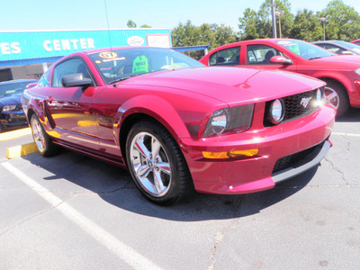 ford mustang 2007 dk  red coupe gt premium gasoline 8 cylinders rear wheel drive 5 speed manual 32401