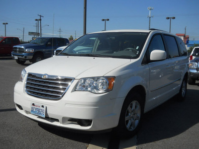 chrysler town country 2010 white van touring gasoline 6 cylinders front wheel drive automatic 99212