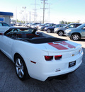 chevrolet camaro 2011 white ss gasoline 8 cylinders rear wheel drive automatic with overdrive 60462