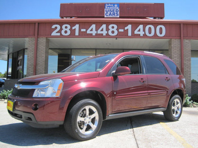 chevrolet equinox 2007 burgundy suv lt gasoline 6 cylinders front wheel drive automatic 77037