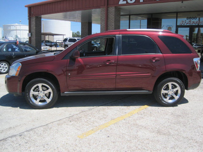 chevrolet equinox 2007 burgundy suv lt gasoline 6 cylinders front wheel drive automatic 77037