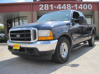 ford f 250 2001 blue super duty diesel 8 cylinders rear wheel drive manual 77037