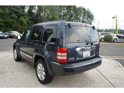 jeep liberty 2008 modern blue suv limited gasoline 6 cylinders 4 wheel drive 4 speed automatic 07724