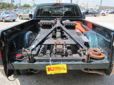 chevrolet 3500 1998 green pickup truck silverado gasoline v8 rear wheel drive automatic 77037