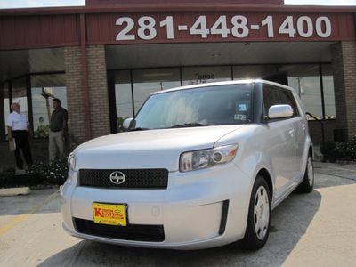 scion xb 2008 silver suv gasoline 4 cylinders front wheel drive 5 speed manual 77037