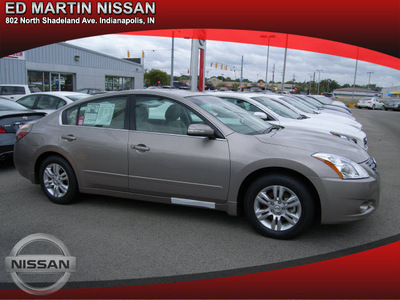 nissan altima 2012 lt  brown sedan gasoline 4 cylinders front wheel drive automatic 46219