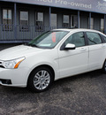 ford focus 2010 white sedan sel gasoline 4 cylinders front wheel drive automatic 47172