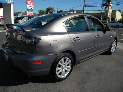 mazda mazda3 2007 dk  gray sedan i sport gasoline 4 cylinders front wheel drive automatic 92882