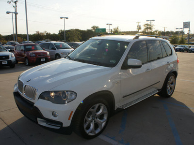 bmw x5 2007 white suv 4 8i gasoline 8 cylinders all whee drive automatic 76210