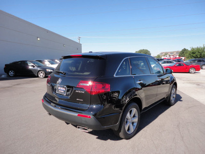 acura mdx 2011 black suv tech ent awd gasoline 6 cylinders all whee drive automatic with overdrive 60462
