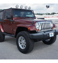 jeep wrangler 2007 red suv sahara gasoline 6 cylinders 4 wheel drive automatic 77388