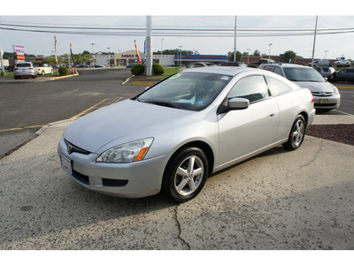 honda accord 2004 satin silver coupe ex gasoline 4 cylinders front wheel drive 5 speed automatic 07724