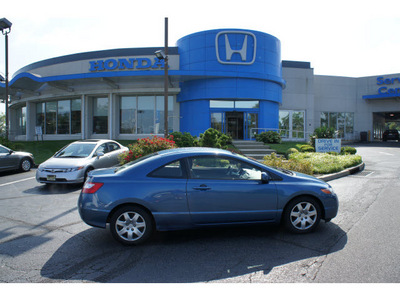 honda civic 2008 atomic blue coupe lx gasoline 4 cylinders front wheel drive 5 speed automatic 07724