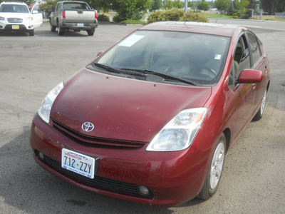 toyota prius 2005 maroon hatchback hybrid 4 cylinders front wheel drive cont  variable trans  99208