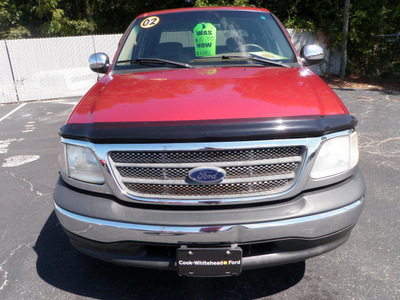 ford f 150 2002 dk  red xlt gasoline 8 cylinders rear wheel drive automatic with overdrive 32401
