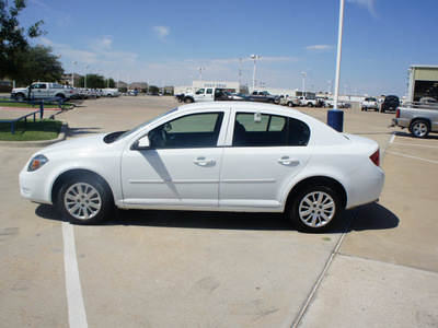 chevrolet cobalt 2010 white sedan lt gasoline 4 cylinders front wheel drive automatic 76108