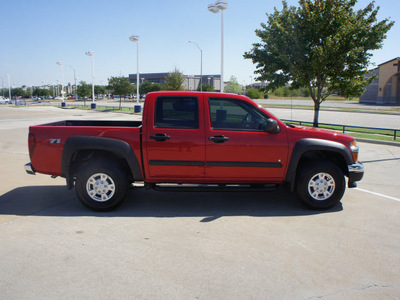chevrolet colorado 2007 red lt gasoline 5 cylinders rear wheel drive automatic 76108