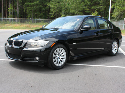 bmw 3 series 2009 black sedan 328i gasoline 6 cylinders rear wheel drive automatic 27616