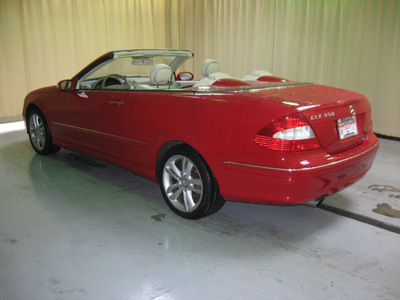mercedes benz clk class 2009 red clk350 gasoline 6 cylinders rear wheel drive automatic 44883