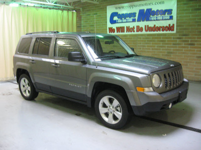 jeep patriot 2011 mineral gray suv latitude gasoline 4 cylinders 2 wheel drive automatic 44883