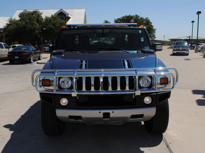 hummer h2 sut 2008 blue suv gasoline 8 cylinders 4 wheel drive automatic 76087