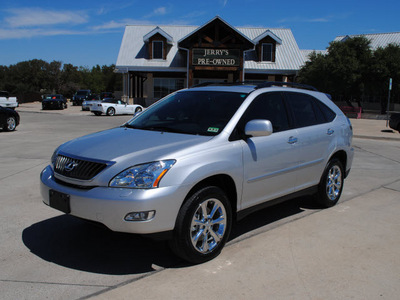 lexus rx 350 2009 silver suv gasoline 6 cylinders front wheel drive automatic 76087