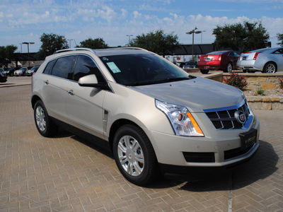 cadillac srx 2012 gold mist suv luxury collection flex fuel 6 cylinders front wheel drive automatic 76087