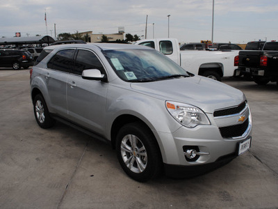 chevrolet equinox 2012 silver ice suv lt flex fuel 4 cylinders front wheel drive automatic 76087