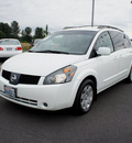 nissan quest 2006 white van gasoline 6 cylinders front wheel drive automatic with overdrive 98371