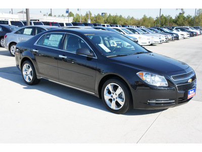 chevrolet malibu 2012 black sedan lt gasoline 4 cylinders front wheel drive 6 spd auto lpo,rr splr lp 77090