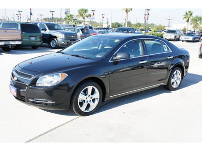 chevrolet malibu 2012 black sedan lt gasoline 4 cylinders front wheel drive 6 spd auto lpo,rr splr lp 77090