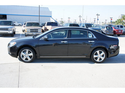 chevrolet malibu 2012 black sedan lt gasoline 4 cylinders front wheel drive 6 spd auto lpo,rr splr lp 77090