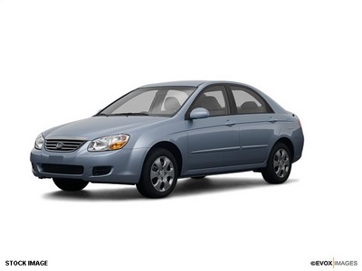 kia spectra 2008 lt  blue sedan ex gasoline 4 cylinders front wheel drive 5 speed manual 44060