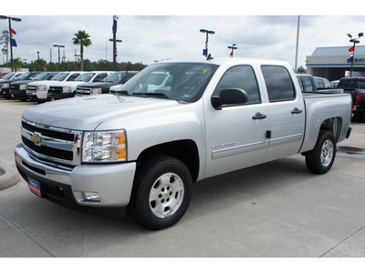 chevrolet silverado 1500 2011 silver lt flex fuel 8 cylinders 2 wheel drive 6 spd auto 77090