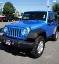 jeep wrangler 2010 lt  blue suv rubicon gasoline 6 cylinders 4 wheel drive automatic with overdrive 98371