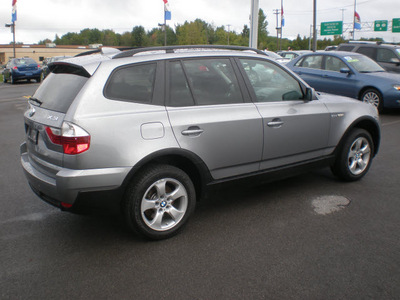 bmw x3 2008 gray suv 3 0si gasoline 6 cylinders all whee drive automatic 13502