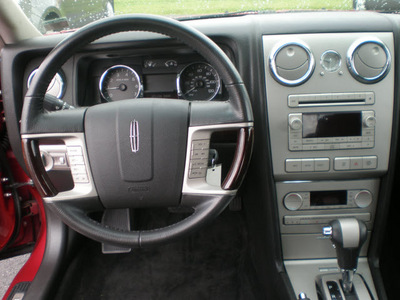 lincoln mkz 2008 red sedan gasoline 6 cylinders all whee drive automatic 13502