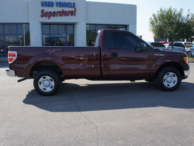 ford f 150 2009 red xl gasoline 8 cylinders 4 wheel drive 4 speed automatic 46168